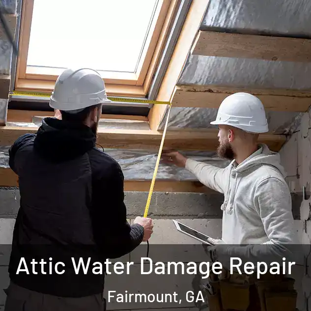  Attic Water Damage Repair Fairmount, GA