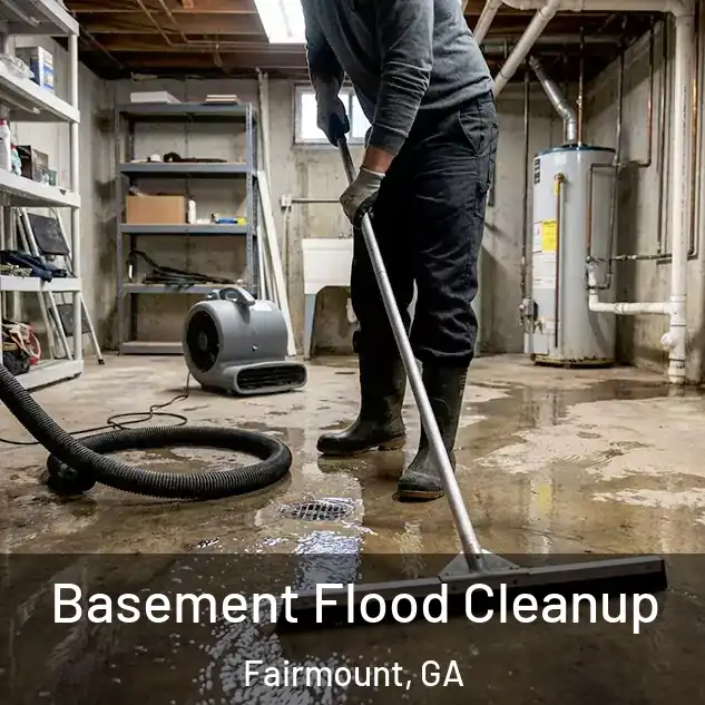  Basement Flood Cleanup Fairmount, GA