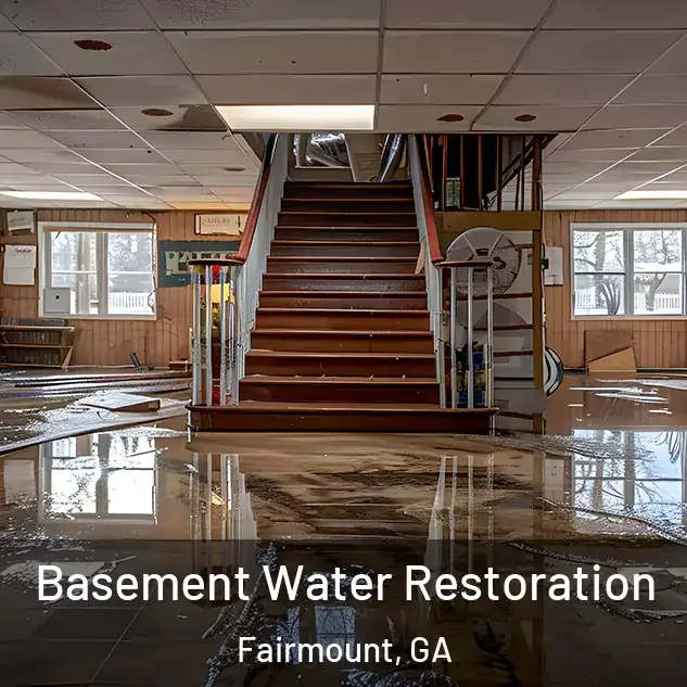  Basement Water Restoration Fairmount, GA