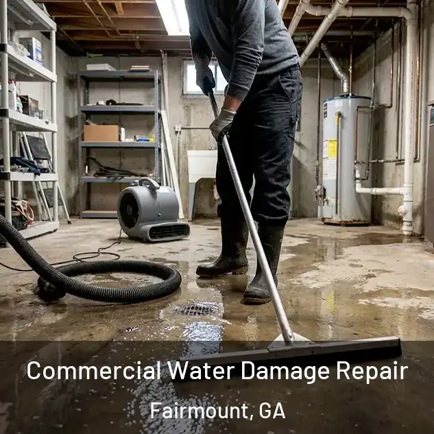  Commercial Water Damage Repair Fairmount, GA