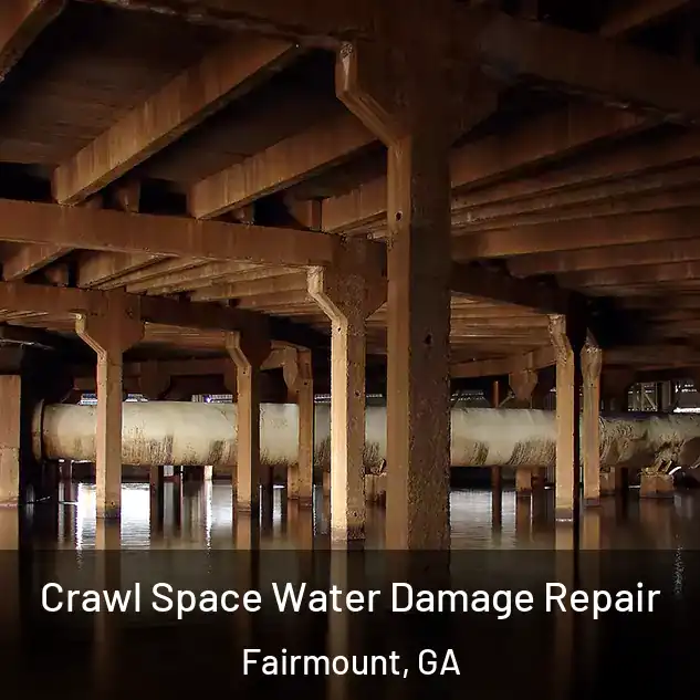  Crawl Space Water Damage Repair Fairmount, GA