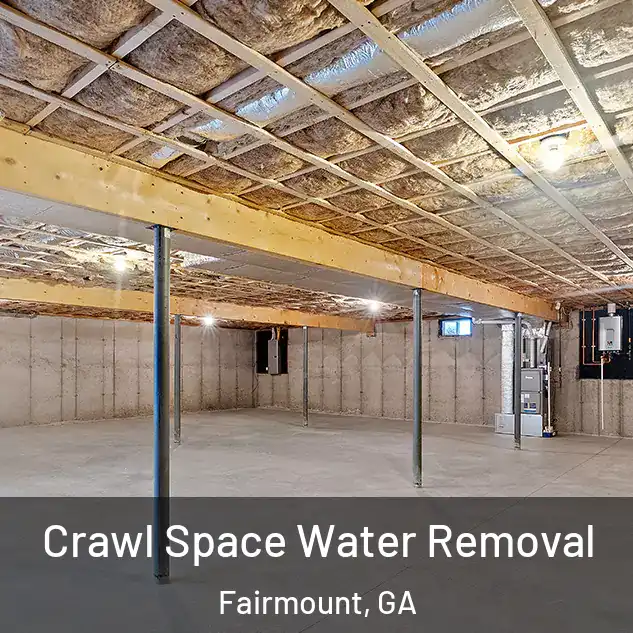  Crawl Space Water Removal Fairmount, GA