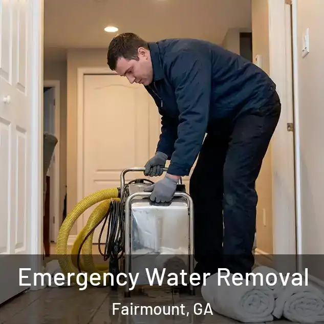  Emergency Water Removal Fairmount, GA