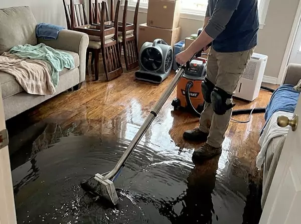 Water Leak Cleanup in Fairmount