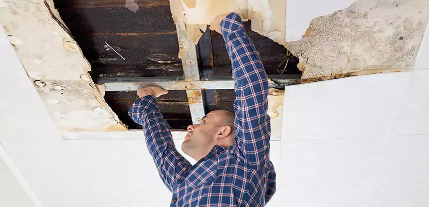 Attic Wood Rot Repair in Fairmount
