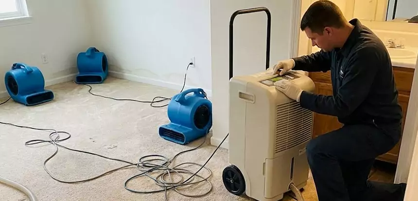 Water Damage Restoration in Fairmount