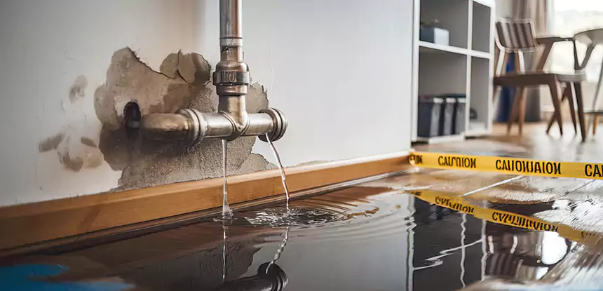 Burst Pipe Cleanup in Fairmount