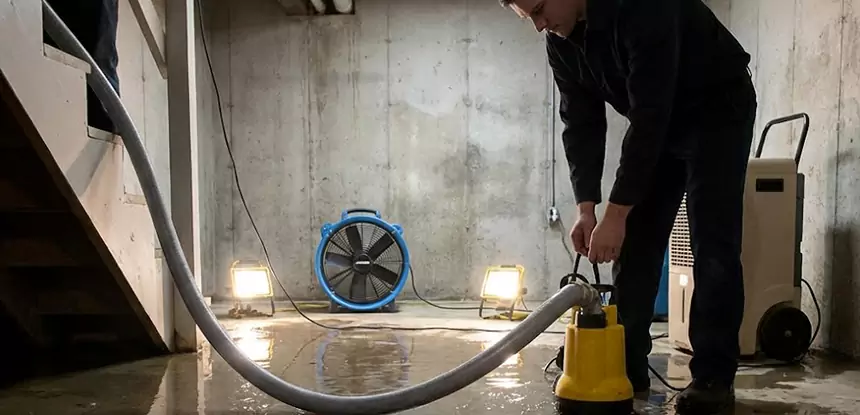 Commercial Water Damage Repair in Fairmount