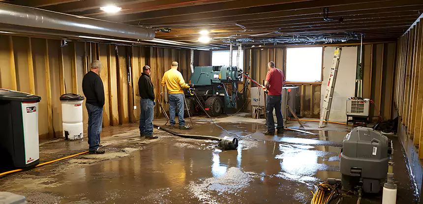 Commercial Flood Cleanup in Fairmount