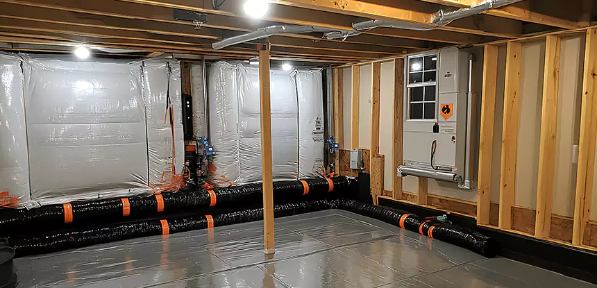 Crawl Space Humidity Control in Fairmount