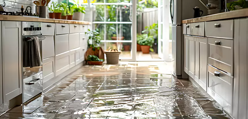 Kitchen Water Mitigation Services in Fairmount