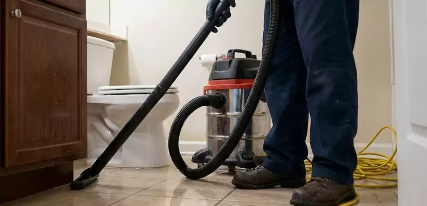 Fix Bathroom Floor Water Damage Fairmount