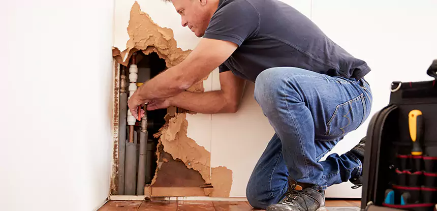 Broken Pipe Water Damage Repair in Fairmount