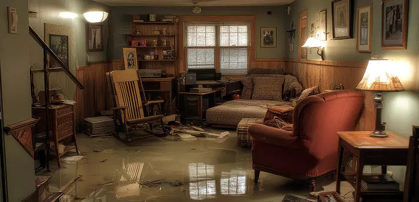 Professional Wet Basement Cleanup Services in Fairmount, GA