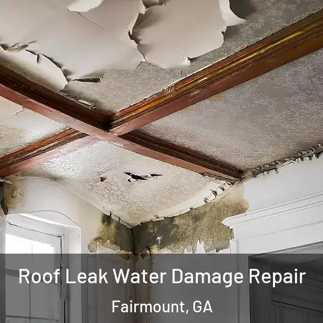  Roof Leak Water Damage Repair Fairmount, GA