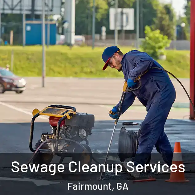  Sewage Cleanup Services Fairmount, GA