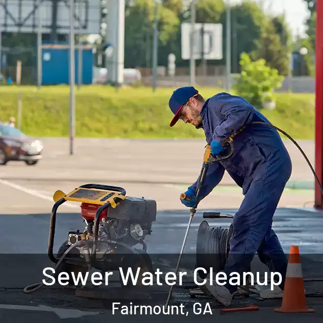  Sewer Water Cleanup Fairmount, GA